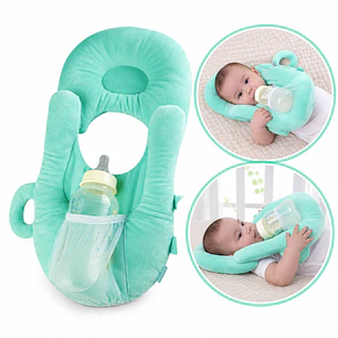 Cojin De Alimentacion Para Bebe Con Soporte Para Mamadera