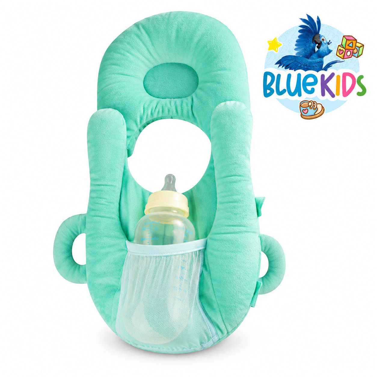 Cojin De Alimentacion Para Bebe Con Soporte Para Mamadera 2