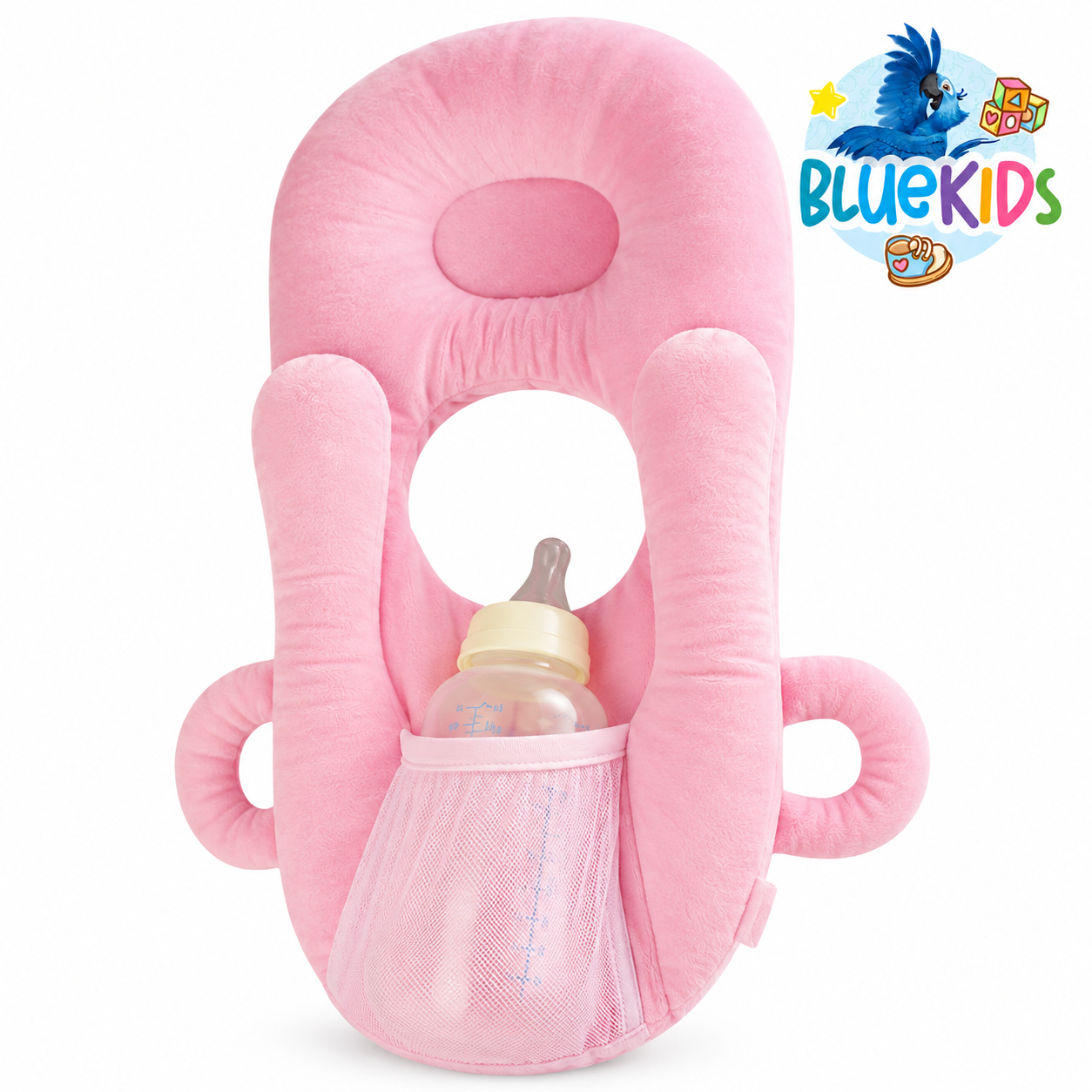 Cojin De Alimentacion Para Bebe Con Soporte Para Mamadera 11