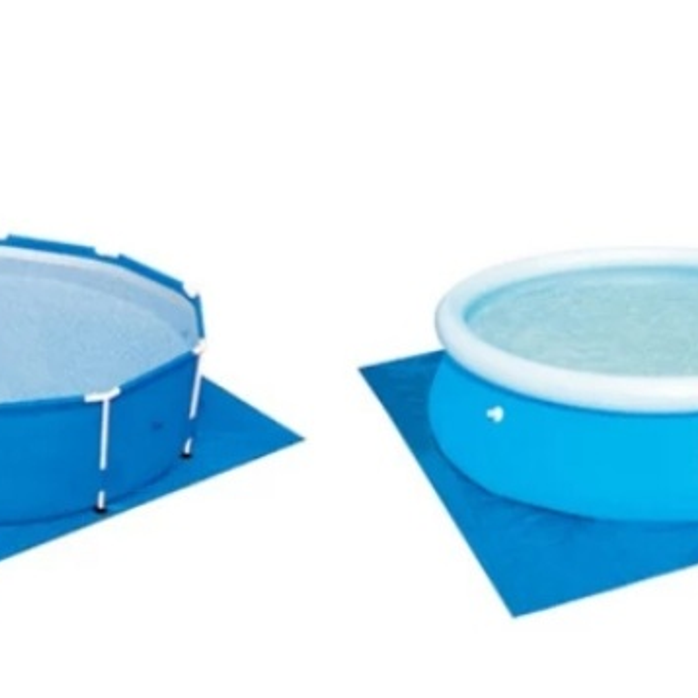 Lona Piso Protector para Piscina Redonda de 3.96 1