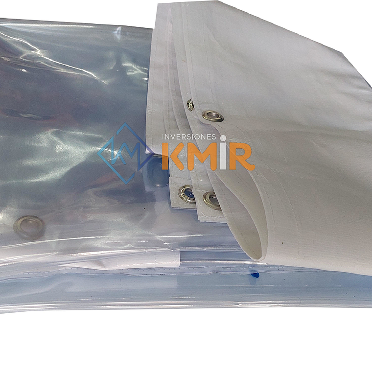 Paredes Transparentes para Toldo 3x3 con Anillos Metálicos 6