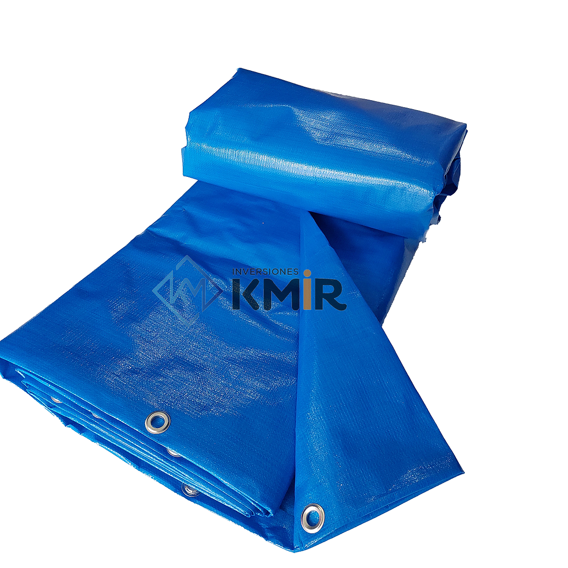 Paredes para Toldo Plegable 3x3 con Anillos Metálicos Azul 2