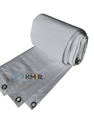 Paredes para toldo Plegable 3x3 con Anillos Metálicos Blanco