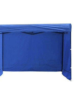 Paredes para Toldo Plegable 2x3 con Anillos Metálicos Azul