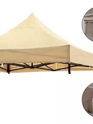 Lona de Repuesto para Toldo 3x3  PU