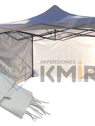 Paredes Lateral para toldo 3x3 Genero ( Cubre 3 paredes)