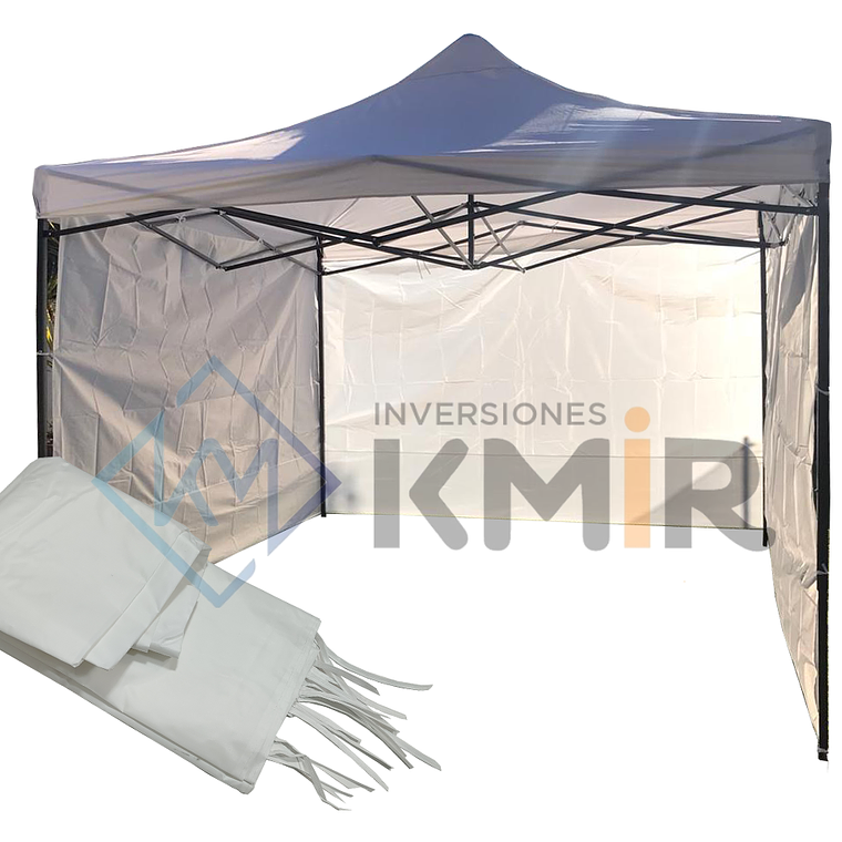 Paredes Lateral para toldo 3x3 Genero ( Cubre 3 paredes) 1