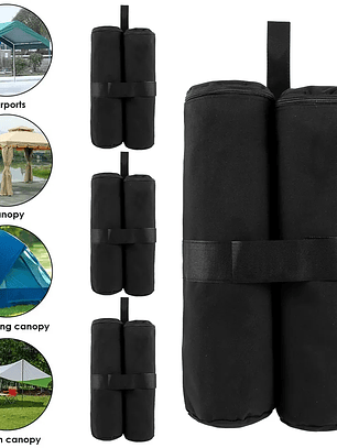 Bolsas de peso DOBLES para Toldos (Pack 4 pcs)