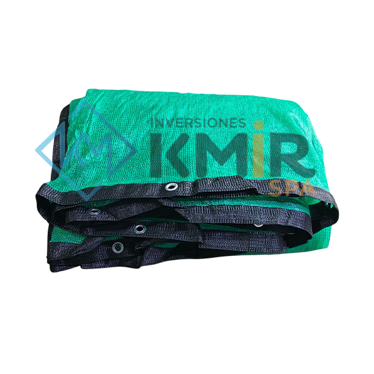 Rollo Malla raschel 80% 4.20x5mts con ojetillos 8