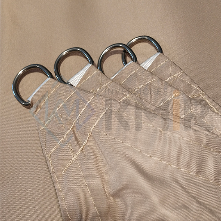 Vela Sombreadora Impermeable 4x6 95% de Sombra 3