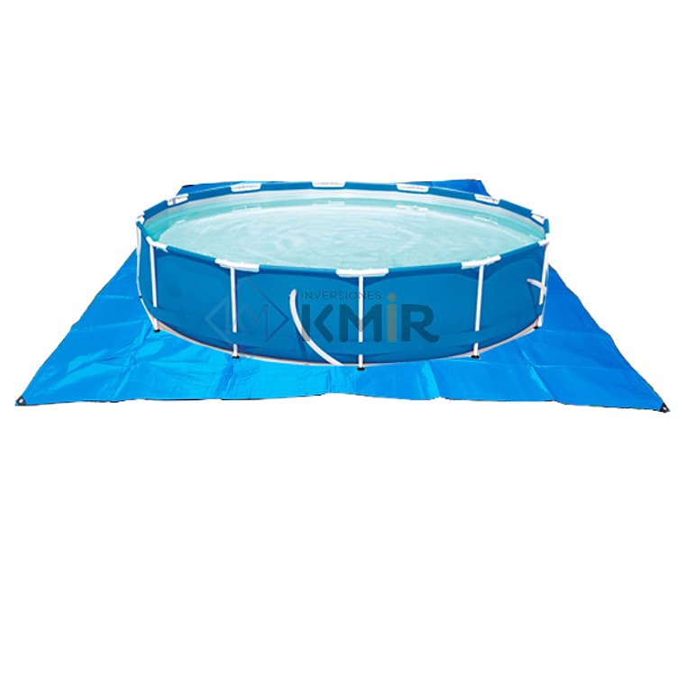 Lona Piso Protector para Piscina Redonda de 4.20 1