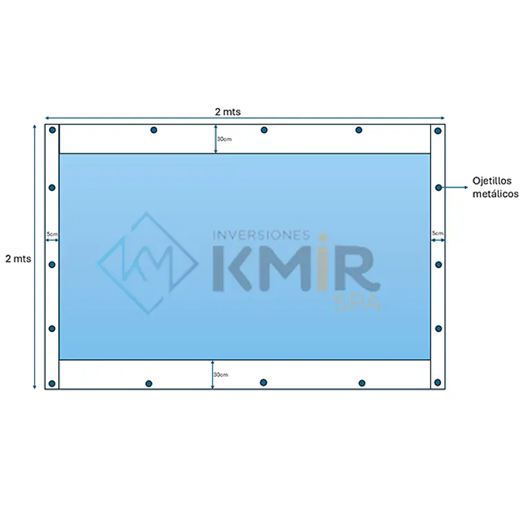 Lona Transparente Multiuso 2x2 (250 micras) 6
