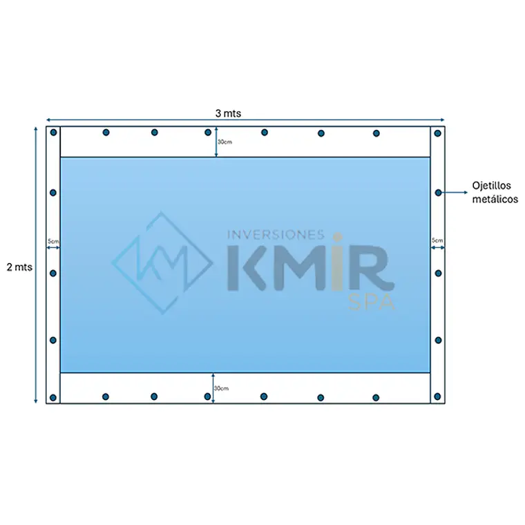 Lona Transparente Multiuso 2x3 (250 micras) 6