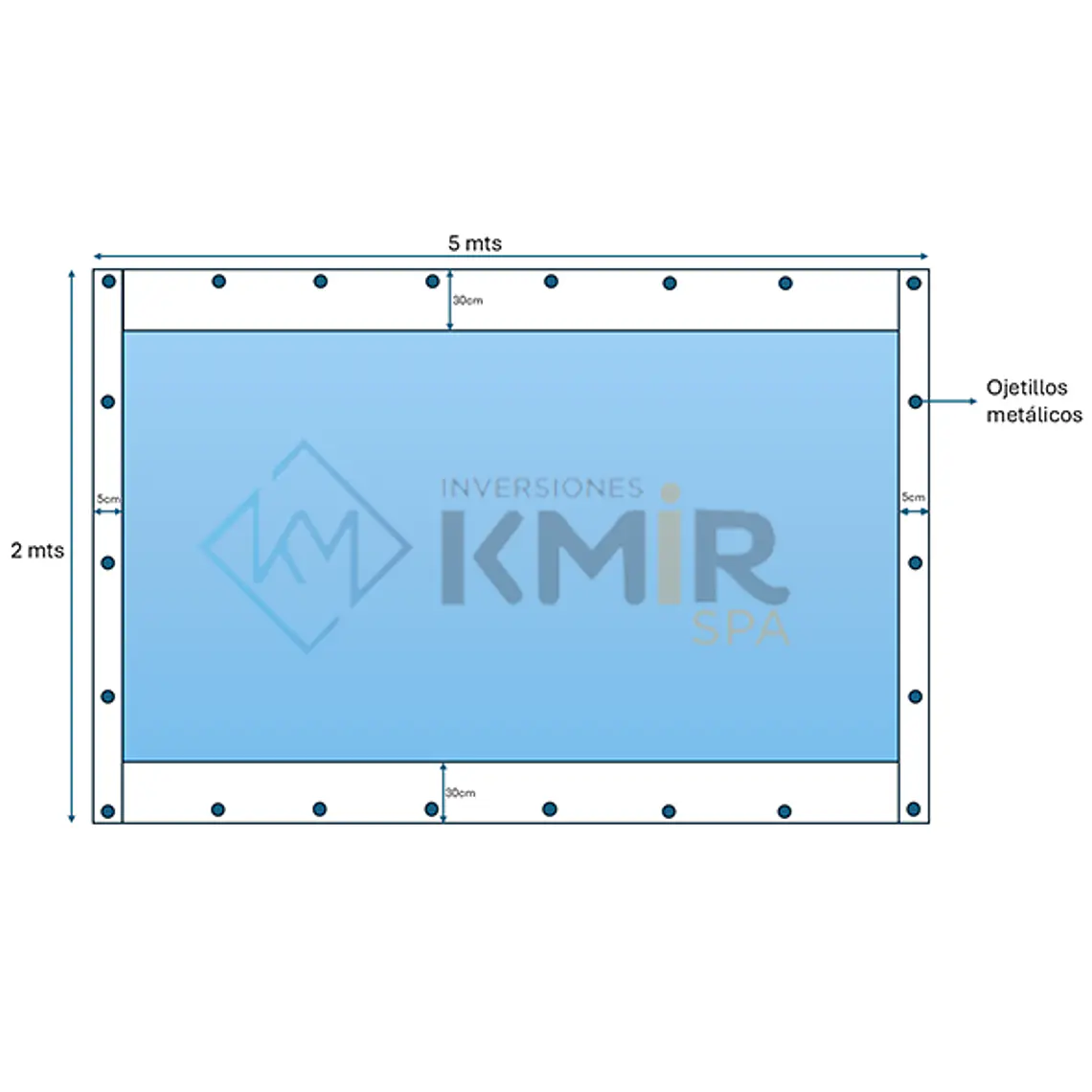 Lona Transparente Multiuso 2x5 (250 micras)  6