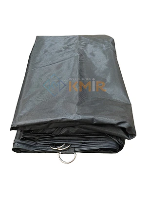 Lona de Repuesto para toldo 3x3 PVC Negro (Premium)