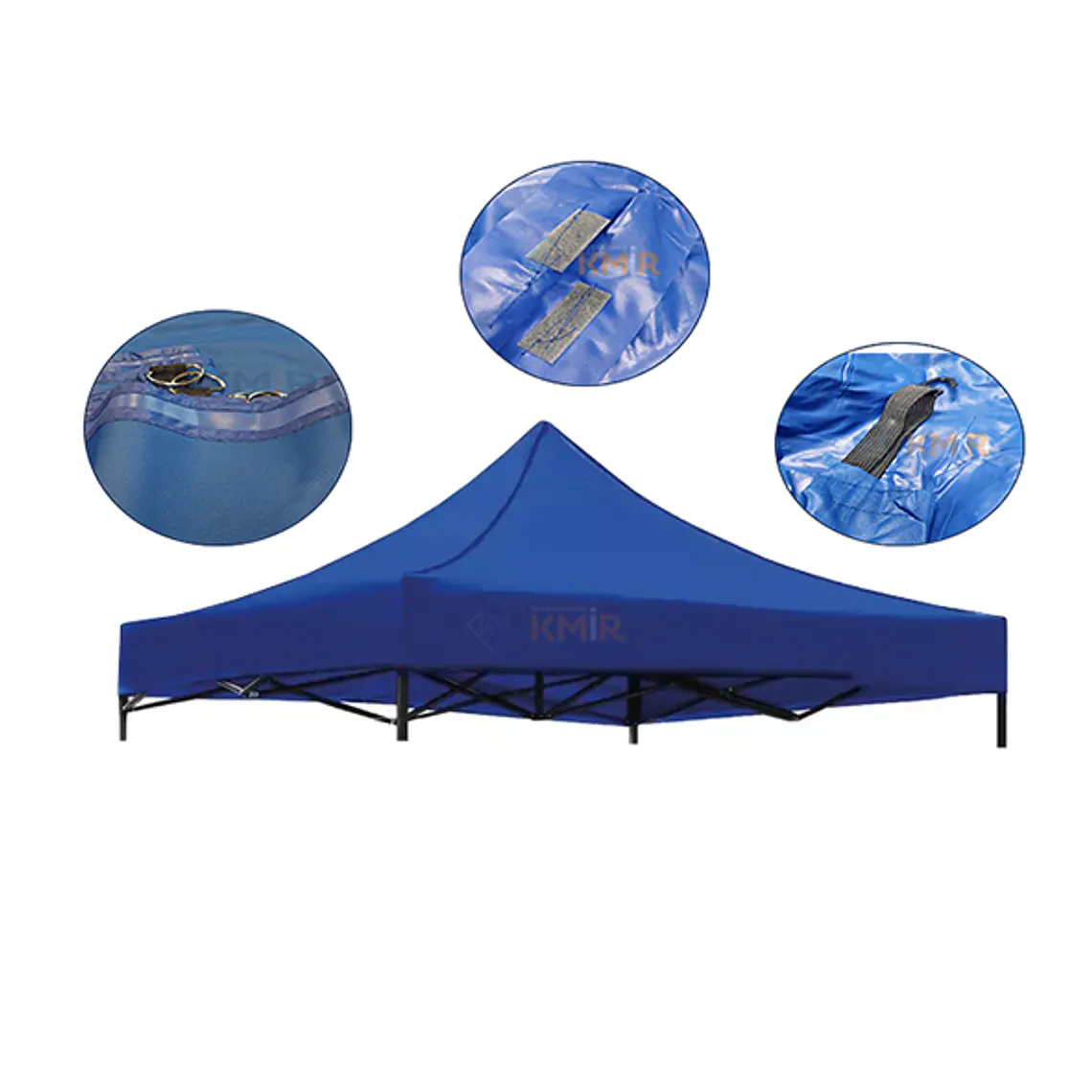 Lona de Repuesto para toldo 3x3 PVC Azul (Premium) 1