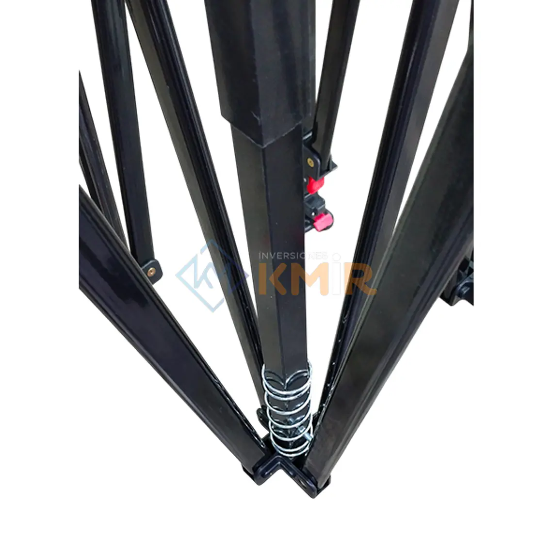 Toldo Plegable Hexagonal 3x3 Azul 3