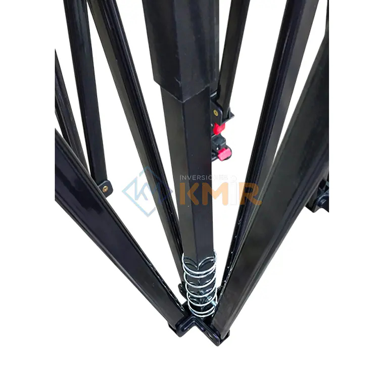 Toldo Plegable Hexagonal 3x3 Azul 3