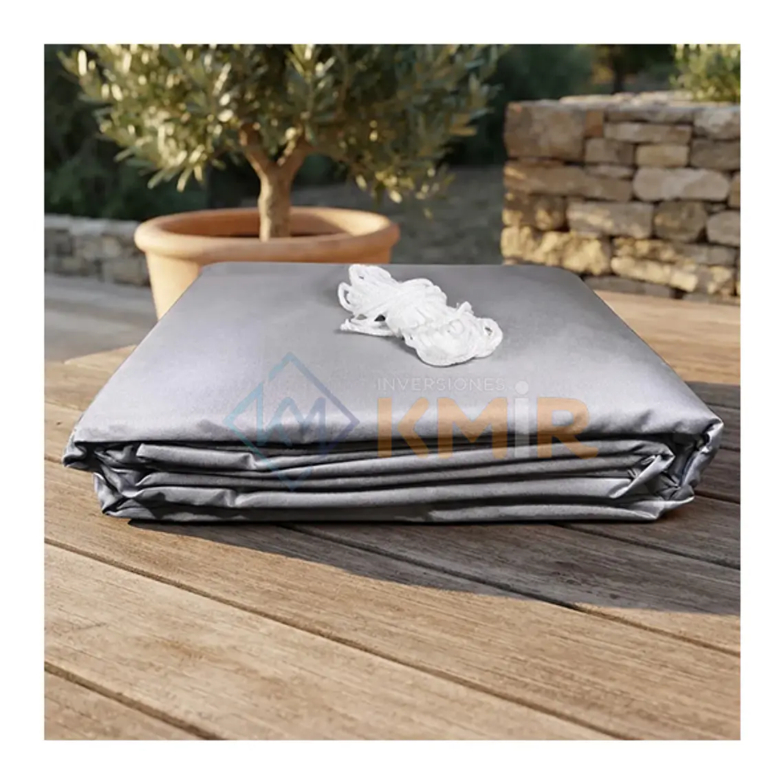 Vela Sombreadora Impermeable 2x4 HDPE 95% Sombra 5