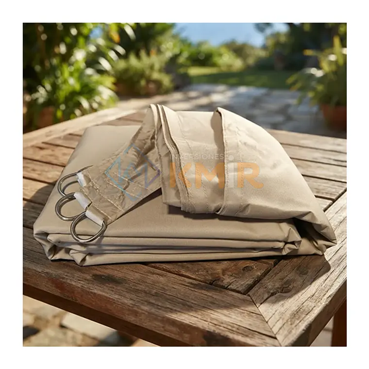Vela Sombreadora Impermeable 2x4 HDPE 95% Sombra 2