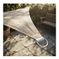 Vela Sombreadora Impermeable 3x5 95% de Sombra - Miniatura 3