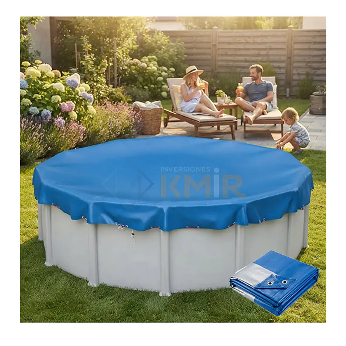 Cobertor para Piscina Redonda 3.66 1