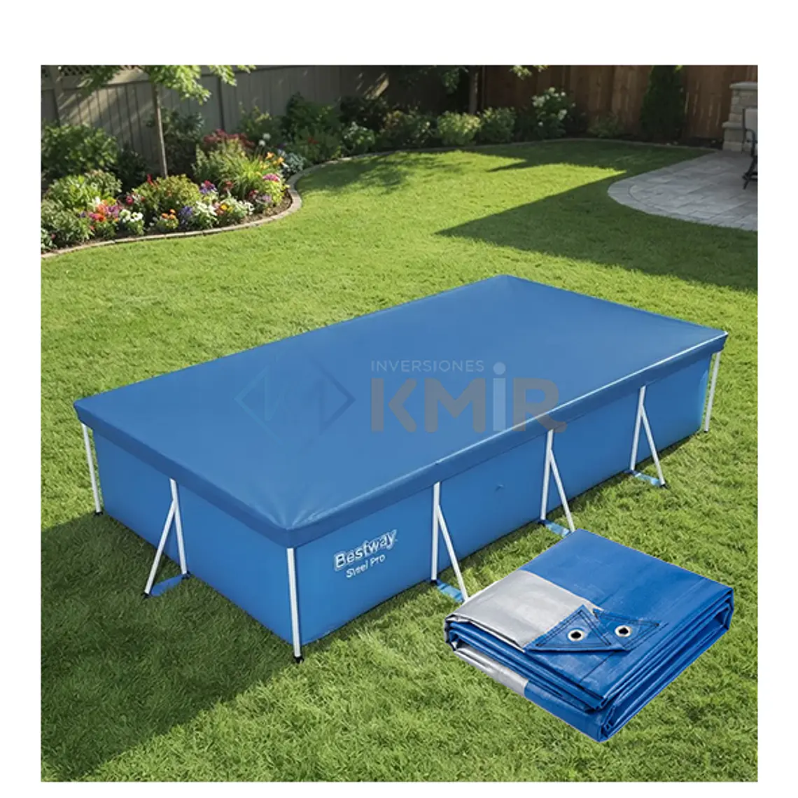 Lona para cubrir Piscina de 2.20x4.20  1