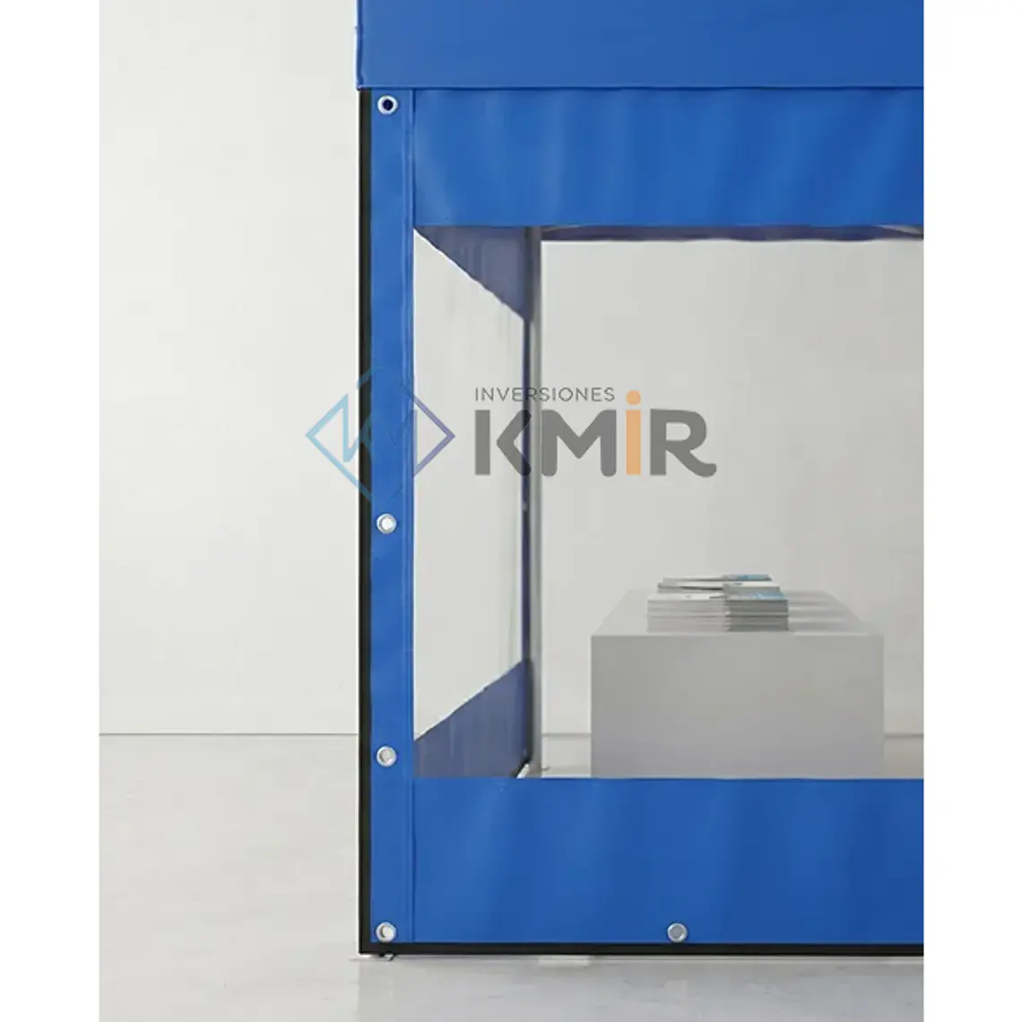 Paredes Transparentes para Toldo 3x3 con Anillos Metálicos 3