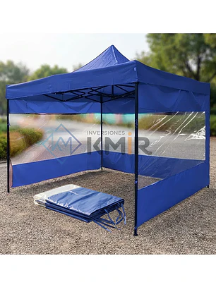 Paredes transparentes para toldo 3x3 Genero (Cubre 3 paredes) 