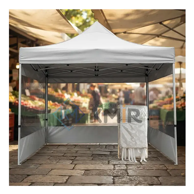 Paredes transparentes para toldo 3x3 Genero (Cubre 3 paredes)  4