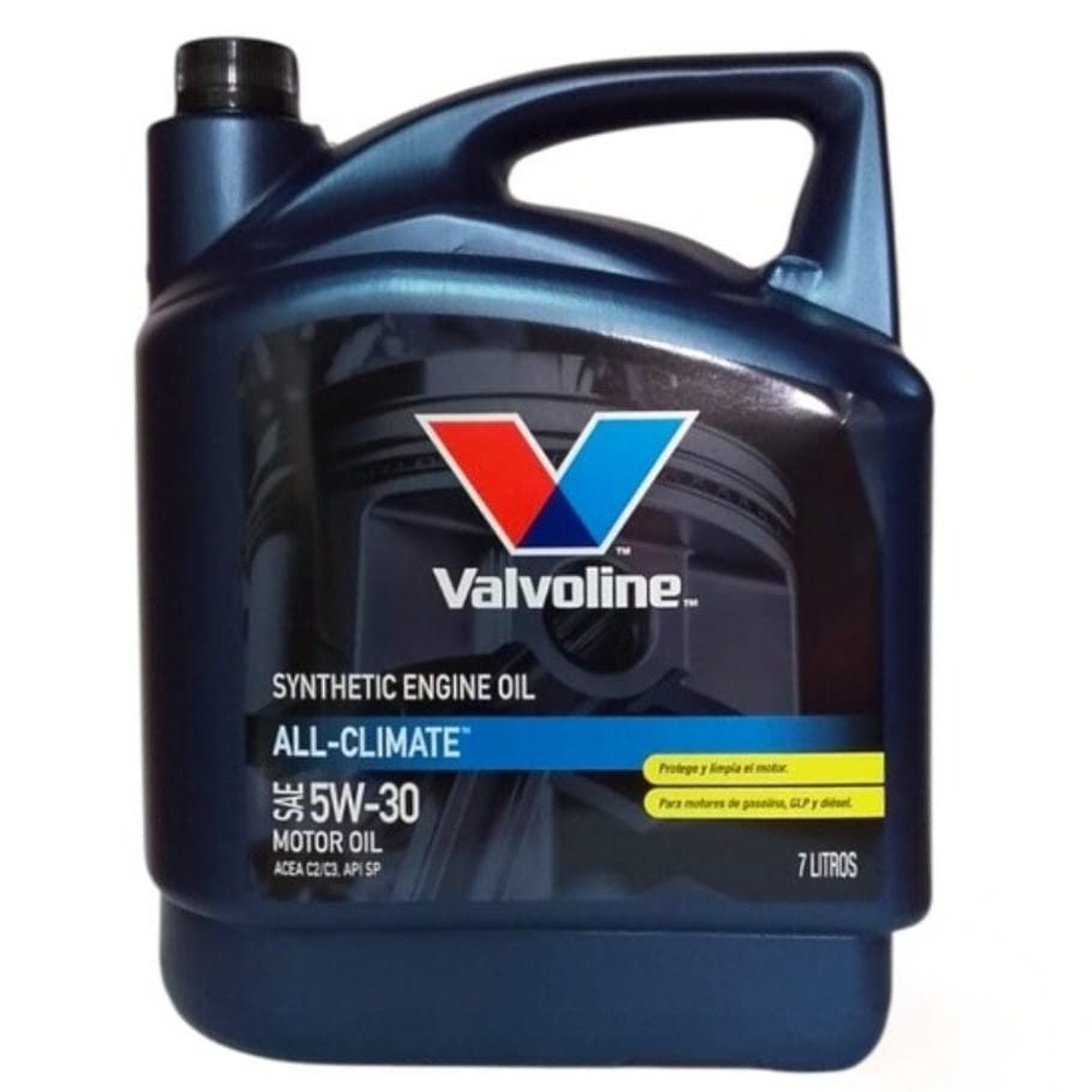 Aceite Valvoline 5w-30 All Climate C2 C3 Mixto 7L Sintetico 1