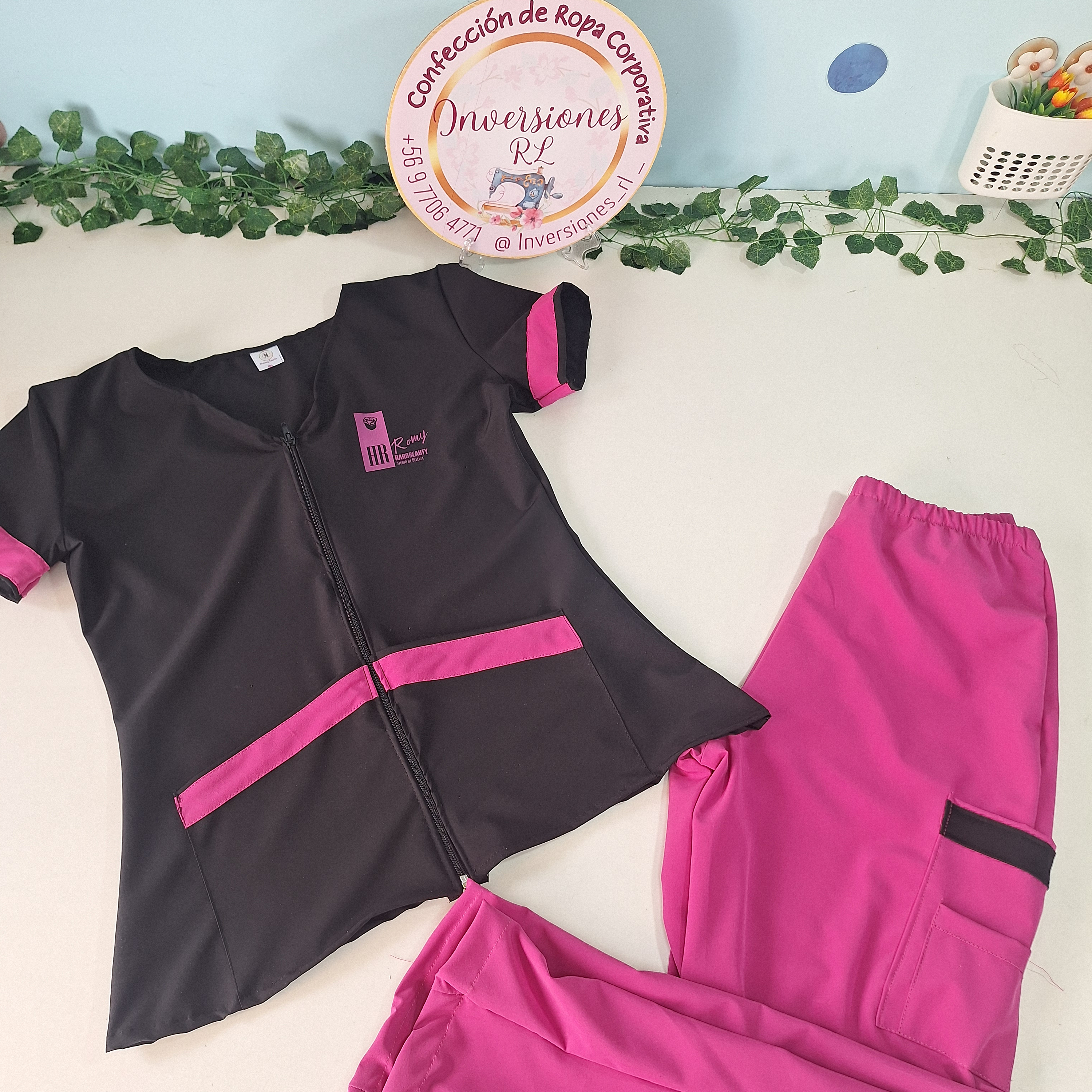 Uniforme antifluido bicolor 1