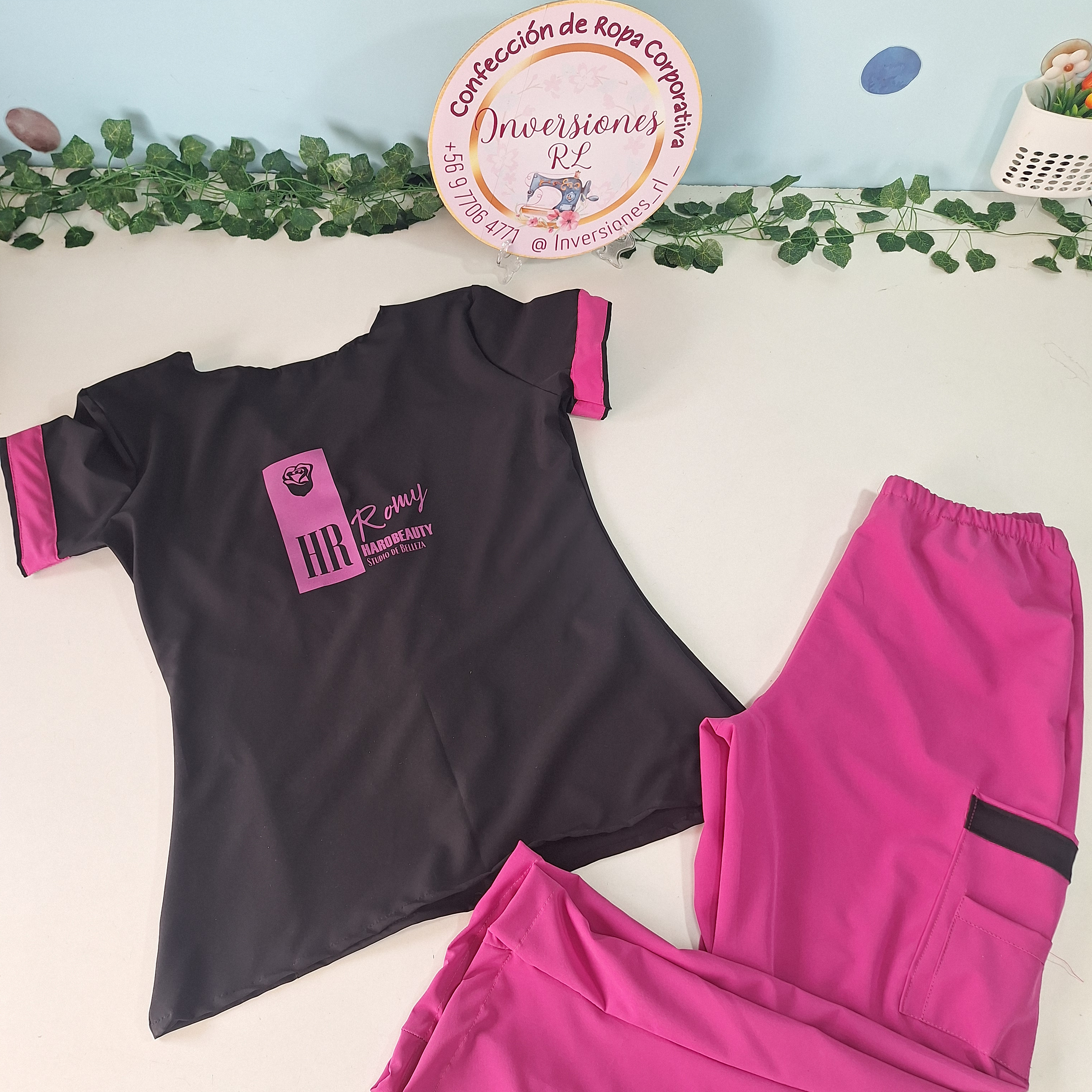 Uniforme antifluido bicolor 2