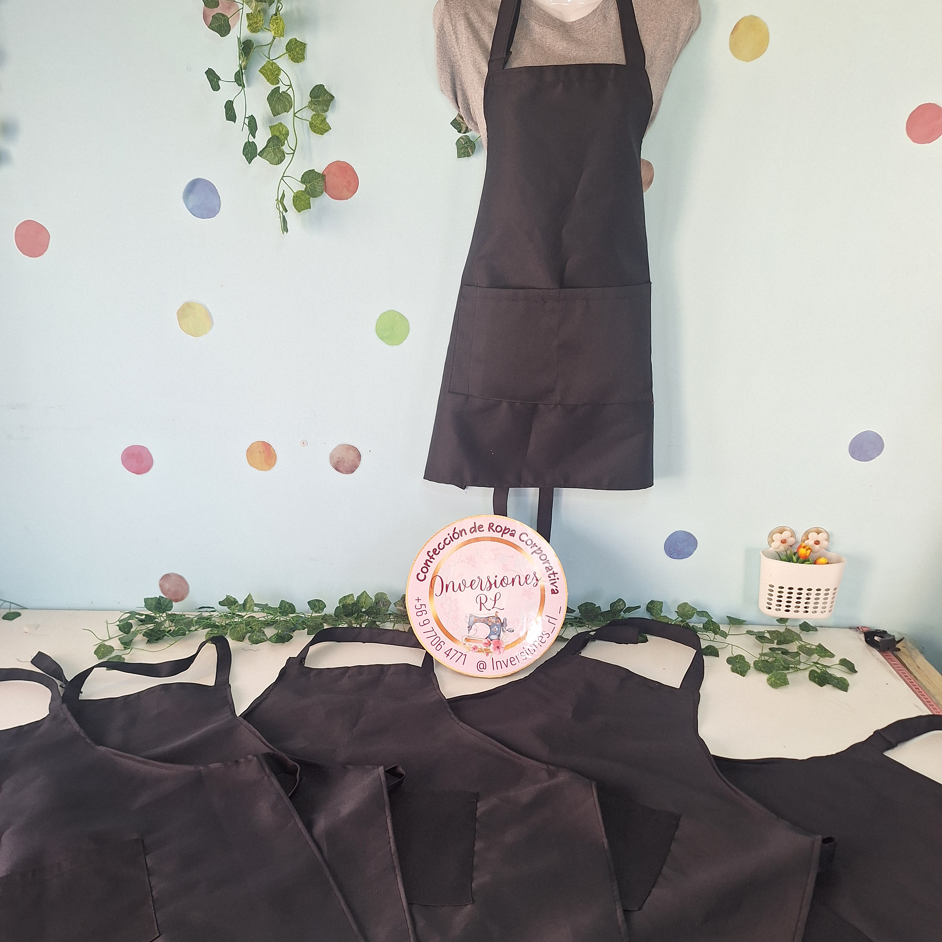 Pechera-Delantal Clásico Gabardina 12