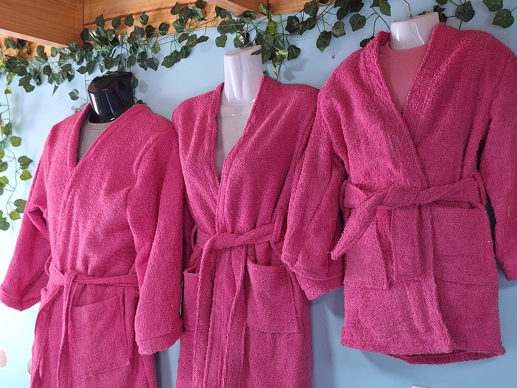 Bata para salida de baño (de toalla absorbente) 14