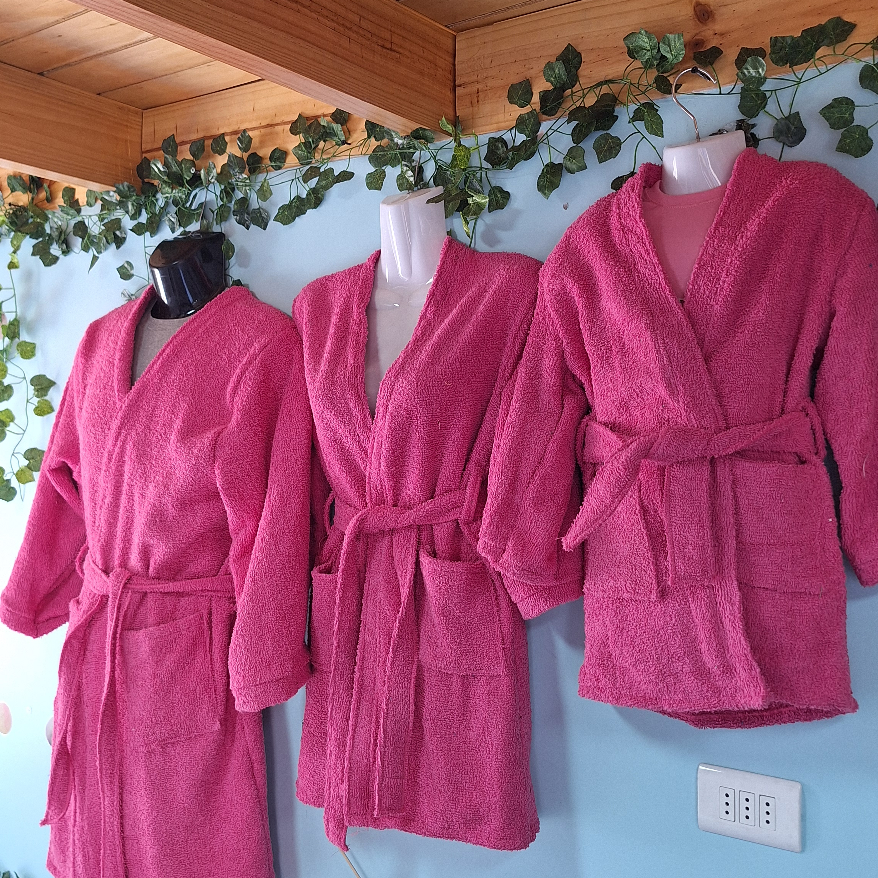 Bata para salida de baño (de toalla absorbente) 14