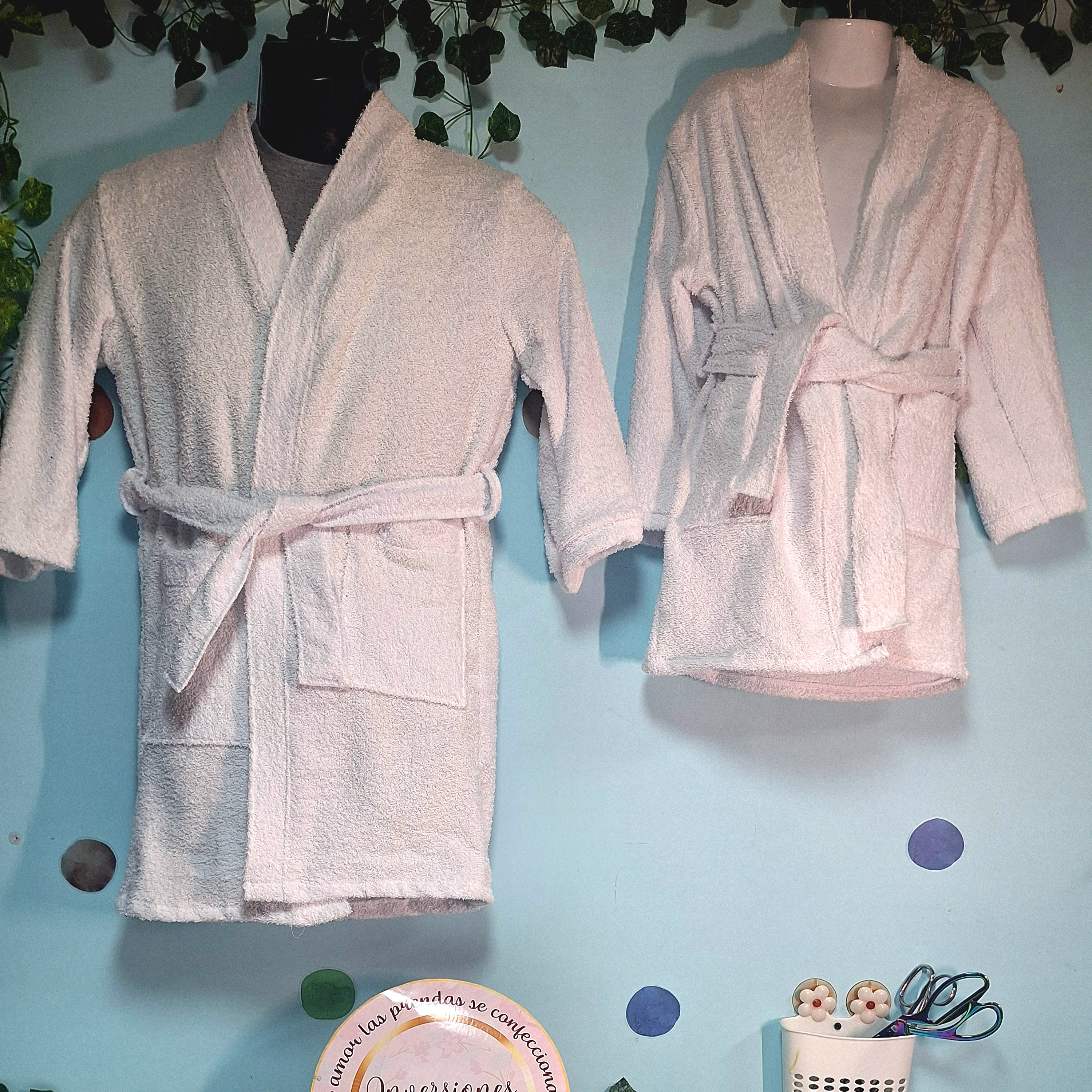 Bata para salida de baño (de toalla absorbente) 16
