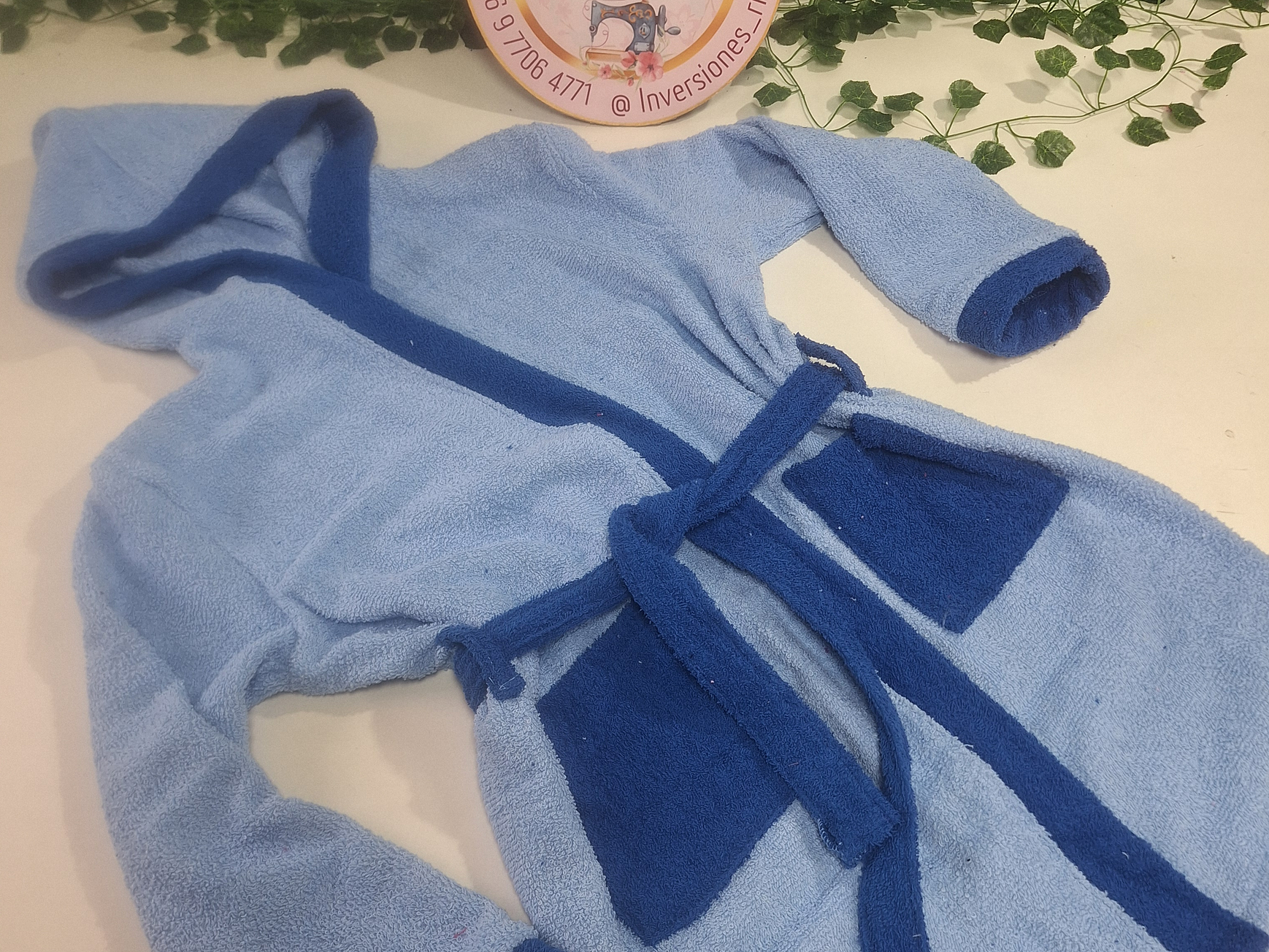 Bata para salida de baño (de toalla absorbente) 22