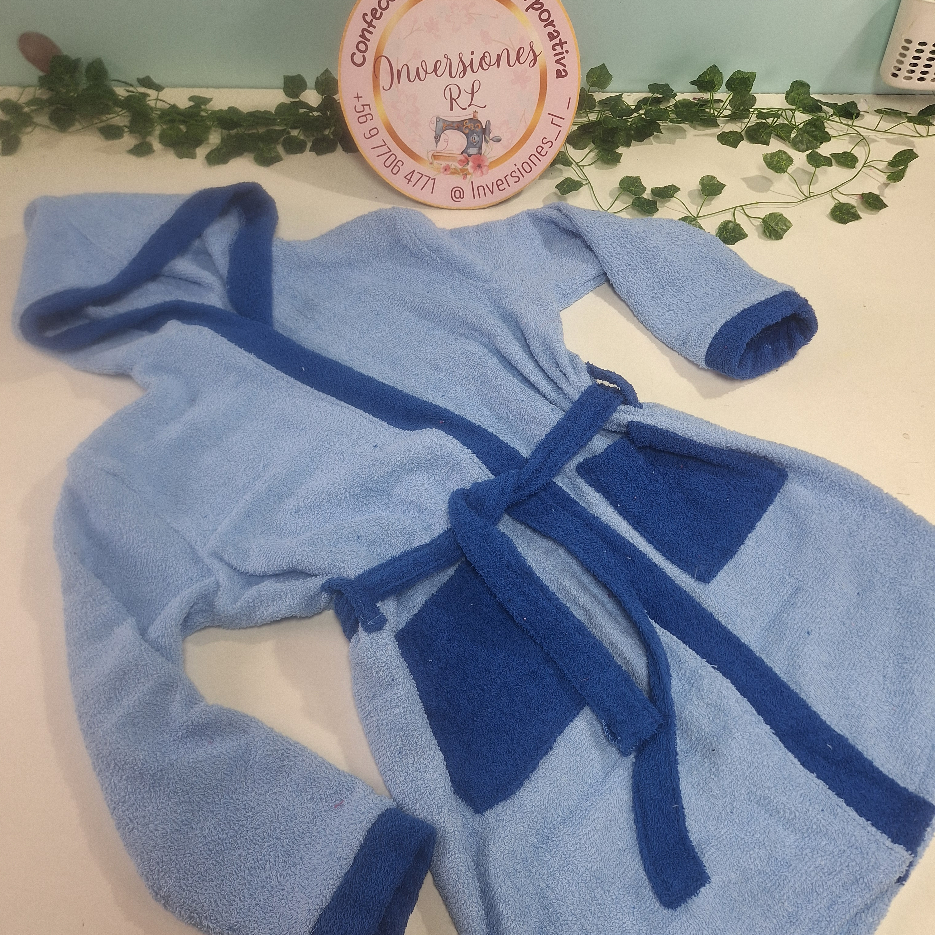 Bata para salida de baño (de toalla absorbente) 22