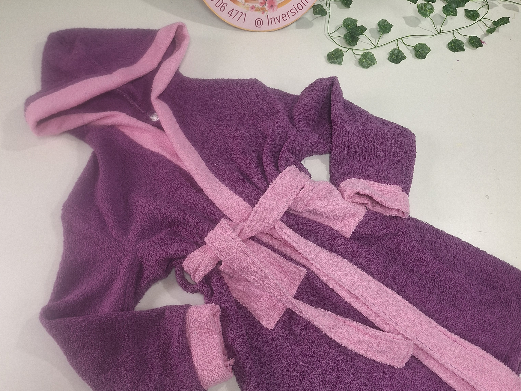 Bata para salida de baño (de toalla absorbente) 23