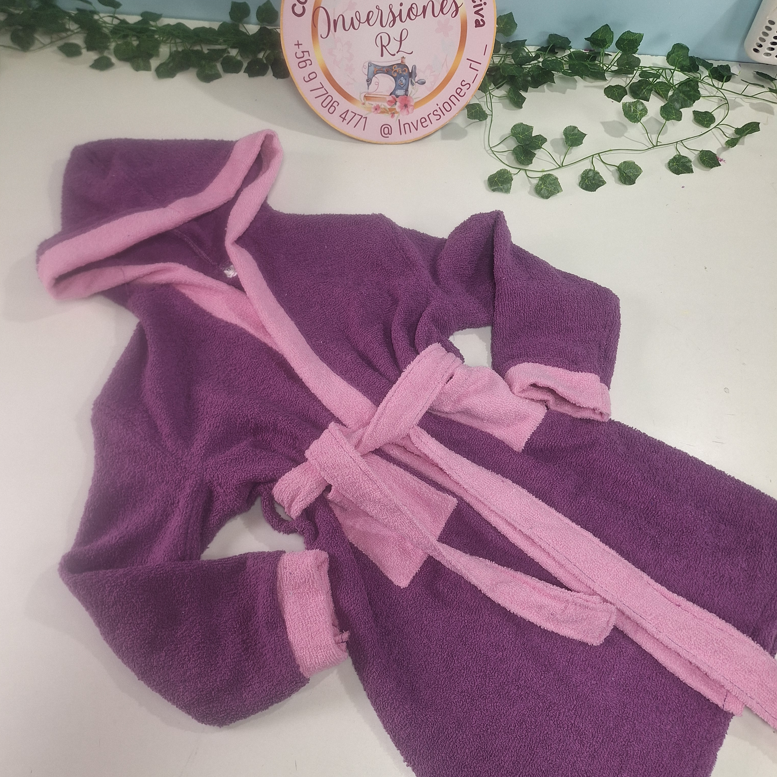 Bata para salida de baño (de toalla absorbente) 23