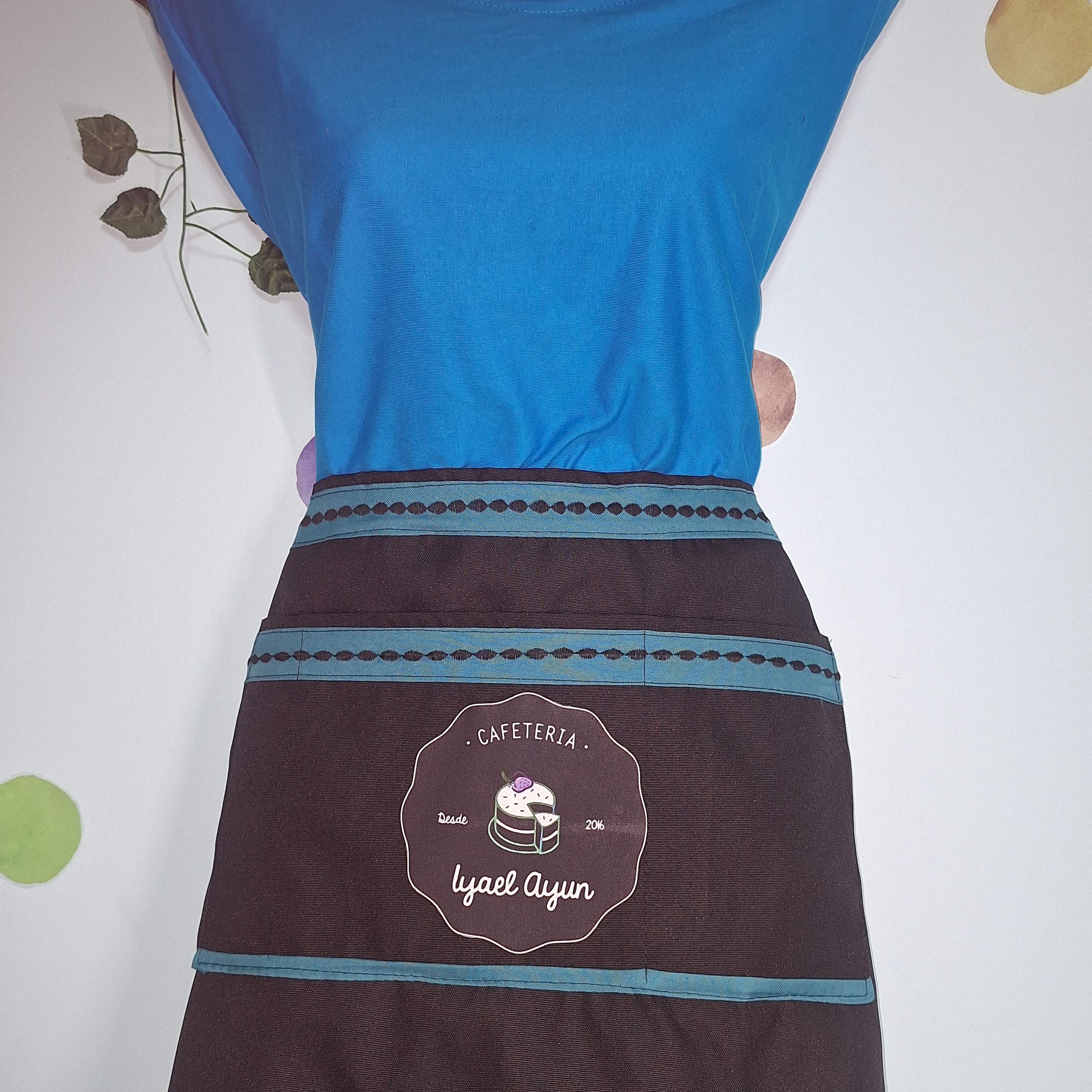 Mandiles Multibolsillos Creativos Rectos 10