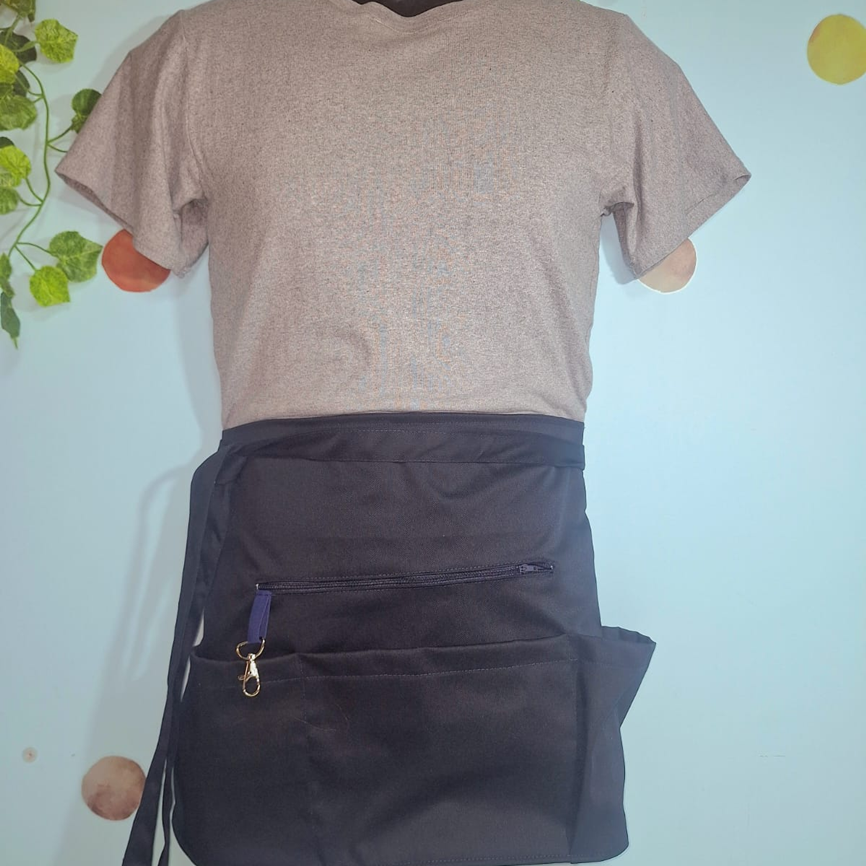 Mandiles Multibolsillos Creativos Rectos 7