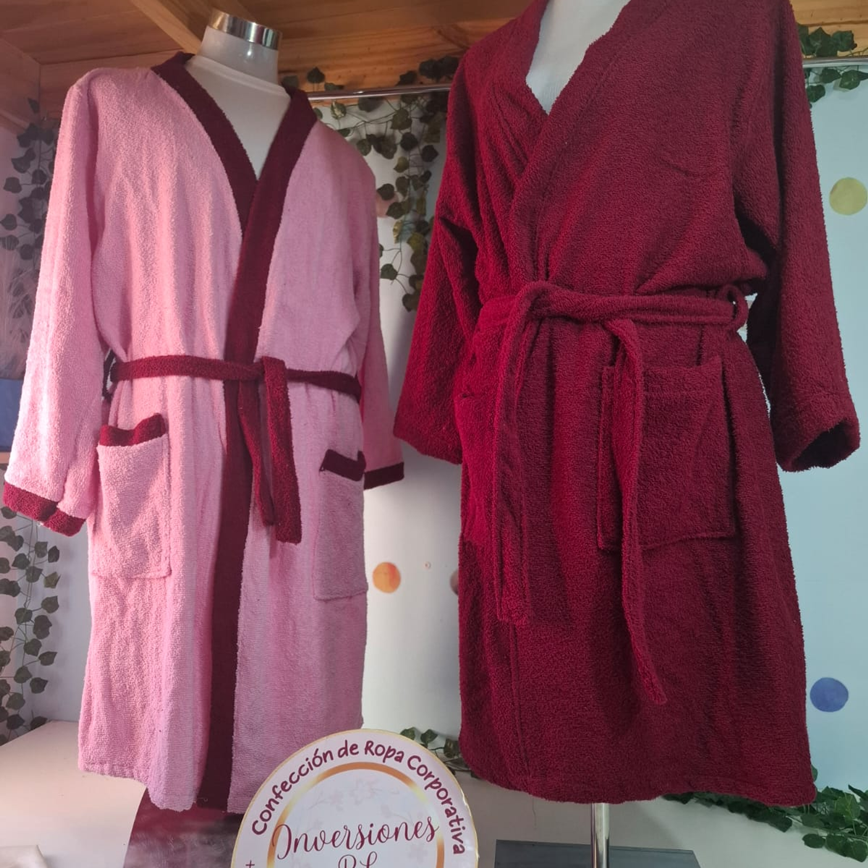 Bata para salida de baño (de toalla absorbente) 24