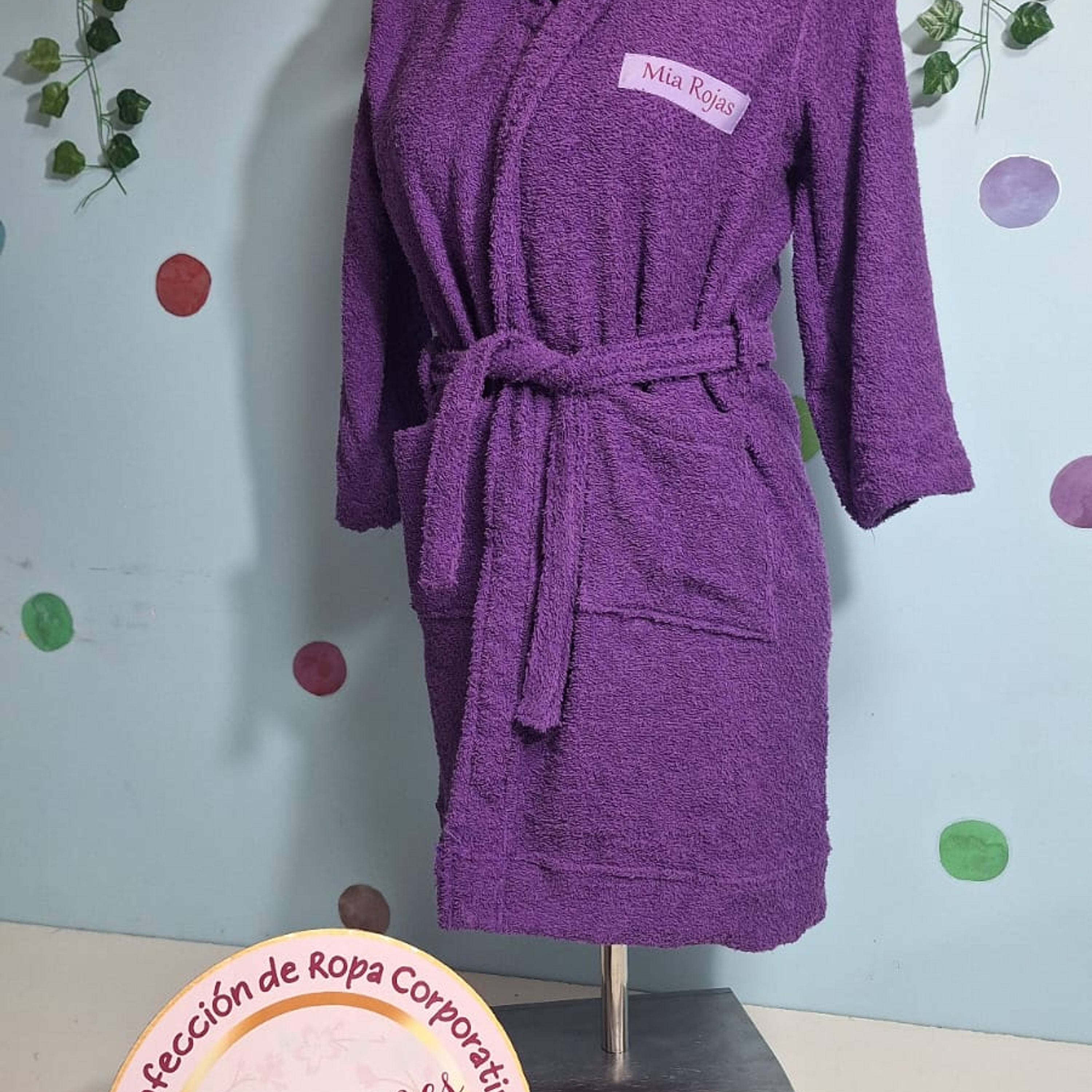 Bata para salida de baño (de toalla absorbente) 25