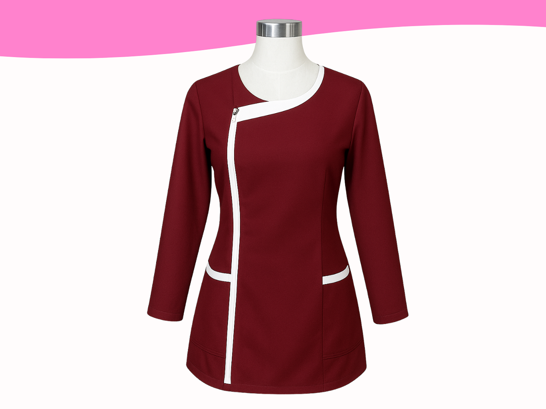 Delantal de educadora manga larga 5