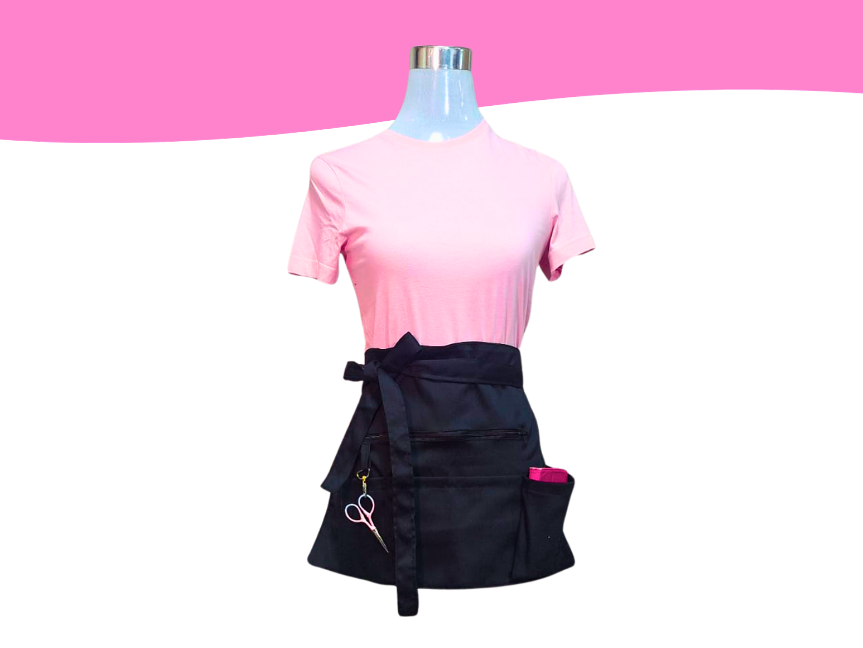 Mandiles Multibolsillos Creativos Rectos 5