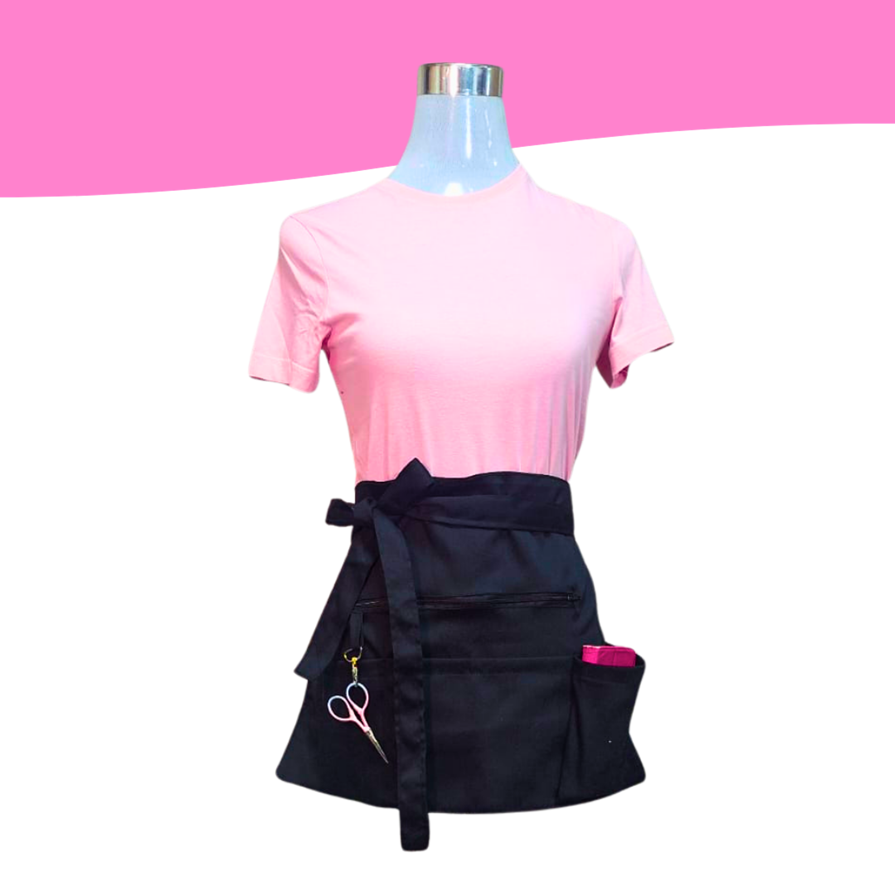 Mandiles Multibolsillos Creativos Rectos 5