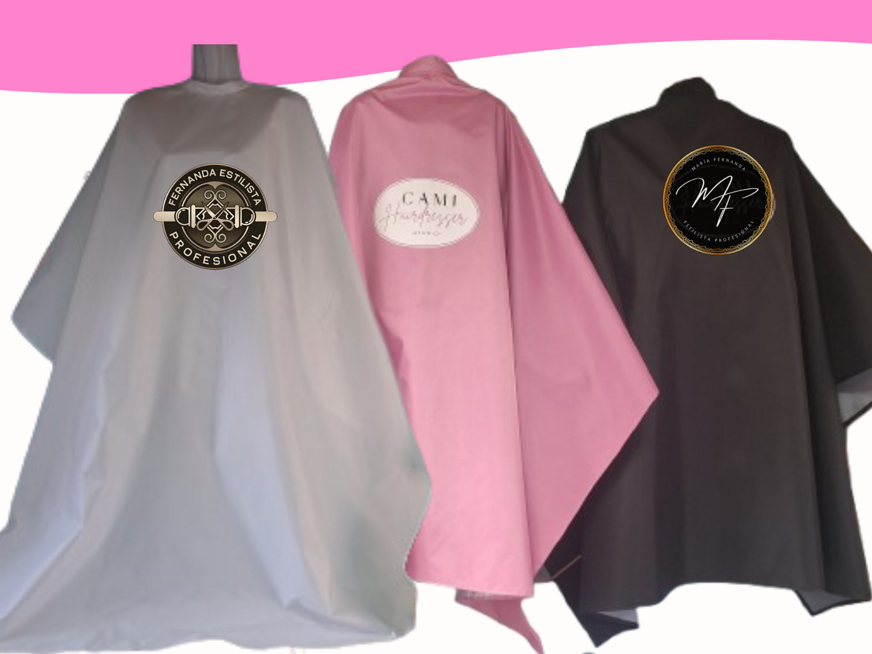 Capas de peluquería antifluidos 1