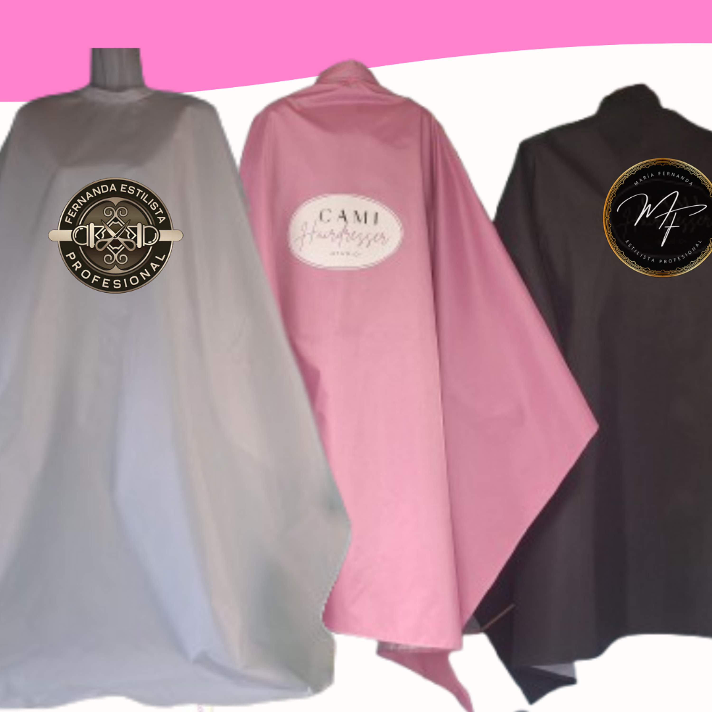 Capas de peluquería antifluidos 1